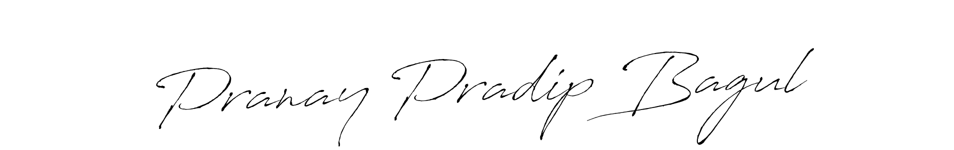 Make a short Pranay Pradip Bagul signature style. Manage your documents anywhere anytime using Antro_Vectra. Create and add eSignatures, submit forms, share and send files easily. Pranay Pradip Bagul signature style 6 images and pictures png
