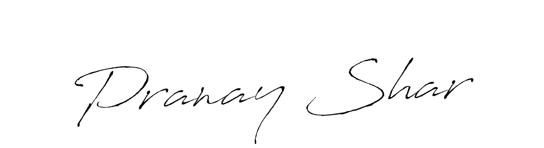 Design your own signature with our free online signature maker. With this signature software, you can create a handwritten (Antro_Vectra) signature for name Pranay Shar. Pranay Shar signature style 6 images and pictures png