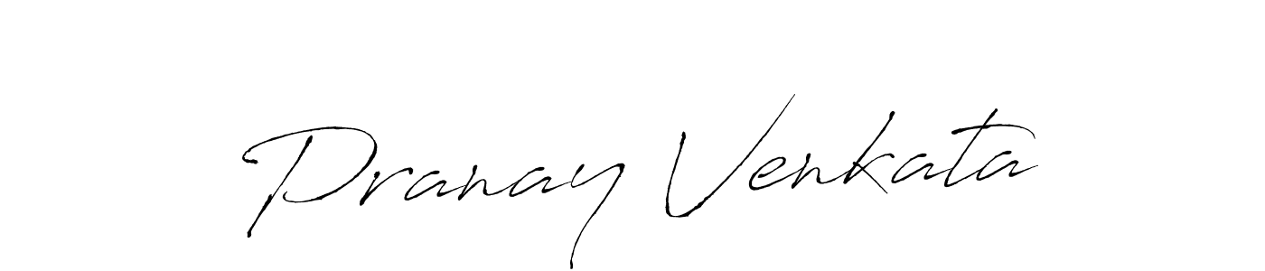 Design your own signature with our free online signature maker. With this signature software, you can create a handwritten (Antro_Vectra) signature for name Pranay Venkata. Pranay Venkata signature style 6 images and pictures png