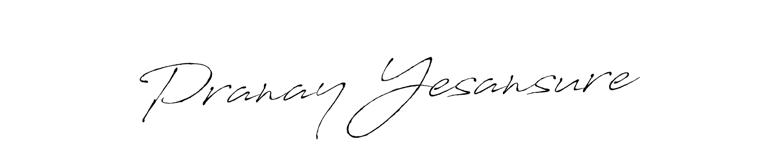 How to make Pranay Yesansure signature? Antro_Vectra is a professional autograph style. Create handwritten signature for Pranay Yesansure name. Pranay Yesansure signature style 6 images and pictures png