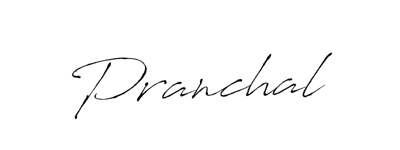 Antro_Vectra is a professional signature style that is perfect for those who want to add a touch of class to their signature. It is also a great choice for those who want to make their signature more unique. Get Pranchal name to fancy signature for free. Pranchal signature style 6 images and pictures png