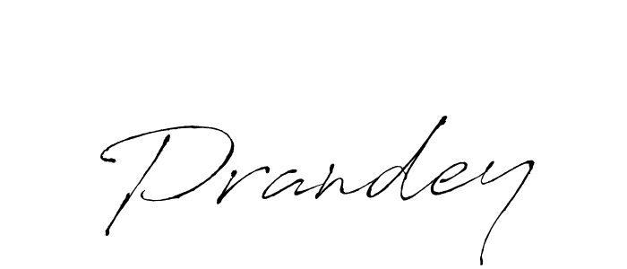 Make a beautiful signature design for name Prandey. With this signature (Antro_Vectra) style, you can create a handwritten signature for free. Prandey signature style 6 images and pictures png