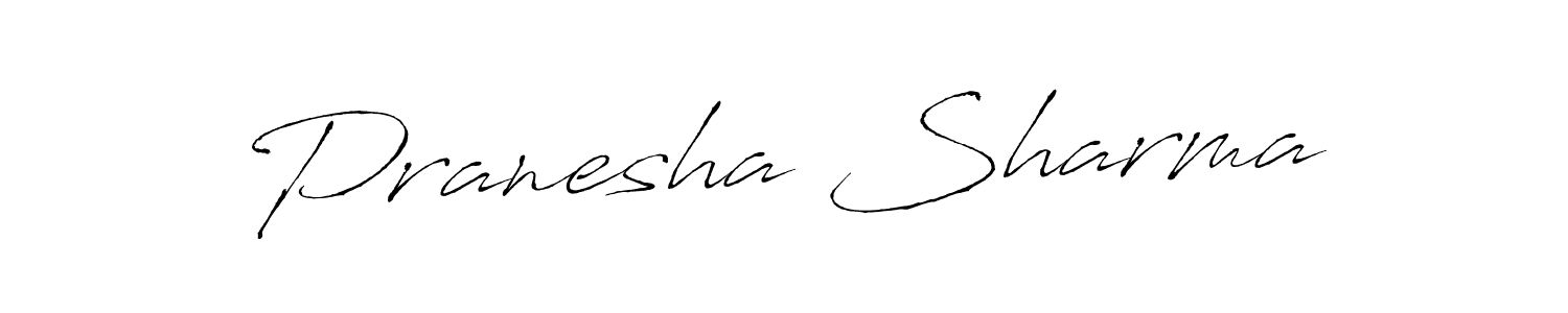 Use a signature maker to create a handwritten signature online. With this signature software, you can design (Antro_Vectra) your own signature for name Pranesha Sharma. Pranesha Sharma signature style 6 images and pictures png