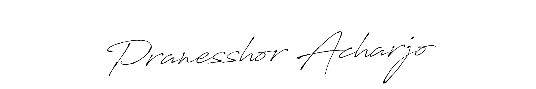 Also You can easily find your signature by using the search form. We will create Pranesshor Acharjo name handwritten signature images for you free of cost using Antro_Vectra sign style. Pranesshor Acharjo signature style 6 images and pictures png