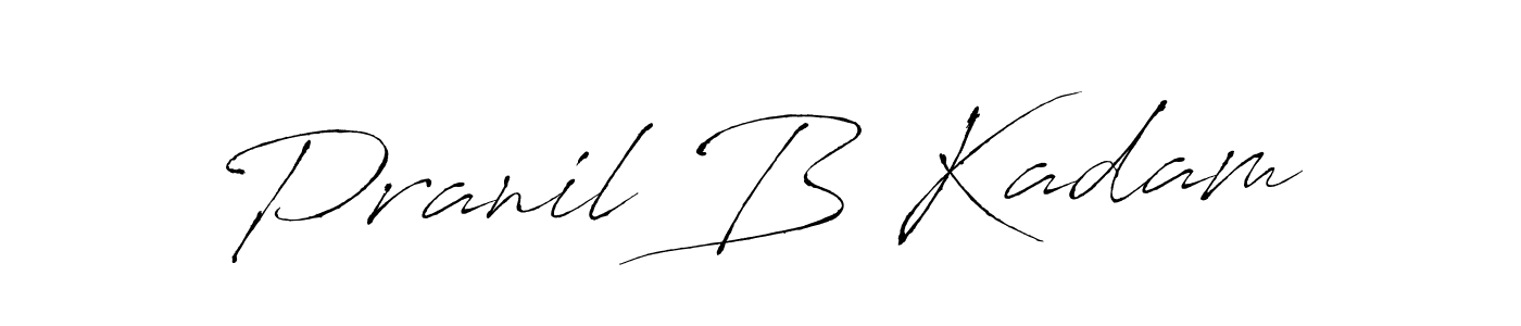 Here are the top 10 professional signature styles for the name Pranil B Kadam. These are the best autograph styles you can use for your name. Pranil B Kadam signature style 6 images and pictures png