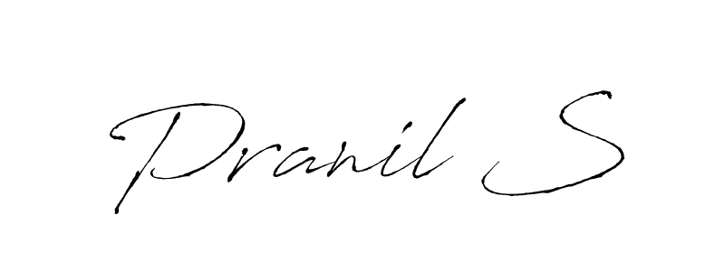 Once you've used our free online signature maker to create your best signature Antro_Vectra style, it's time to enjoy all of the benefits that Pranil S name signing documents. Pranil S signature style 6 images and pictures png