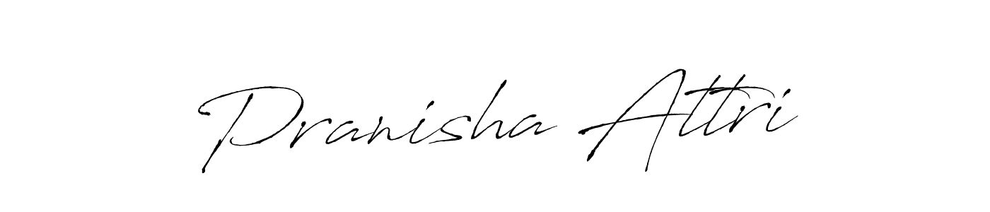 You should practise on your own different ways (Antro_Vectra) to write your name (Pranisha Attri) in signature. don't let someone else do it for you. Pranisha Attri signature style 6 images and pictures png