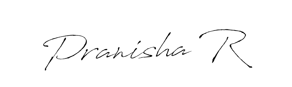 Antro_Vectra is a professional signature style that is perfect for those who want to add a touch of class to their signature. It is also a great choice for those who want to make their signature more unique. Get Pranisha R name to fancy signature for free. Pranisha R signature style 6 images and pictures png