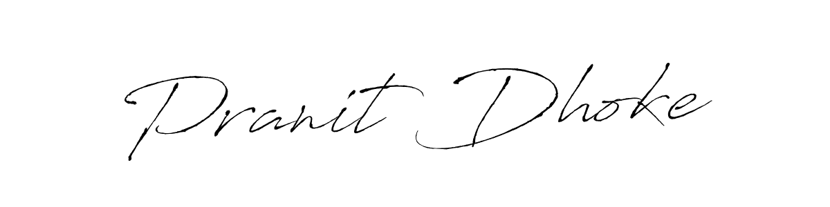 Use a signature maker to create a handwritten signature online. With this signature software, you can design (Antro_Vectra) your own signature for name Pranit Dhoke. Pranit Dhoke signature style 6 images and pictures png