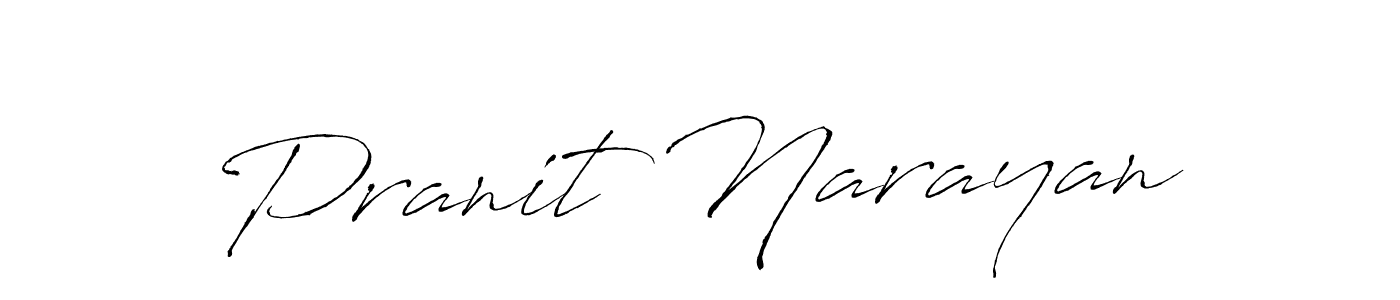 Use a signature maker to create a handwritten signature online. With this signature software, you can design (Antro_Vectra) your own signature for name Pranit Narayan. Pranit Narayan signature style 6 images and pictures png