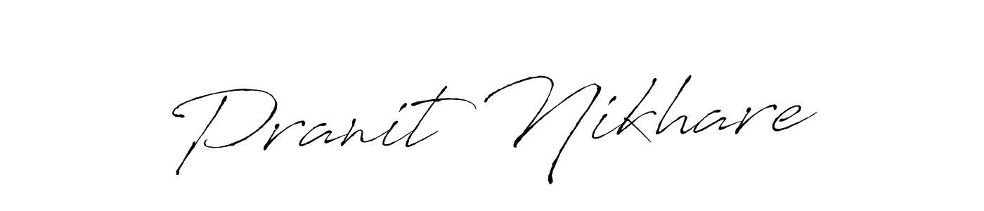 This is the best signature style for the Pranit Nikhare name. Also you like these signature font (Antro_Vectra). Mix name signature. Pranit Nikhare signature style 6 images and pictures png