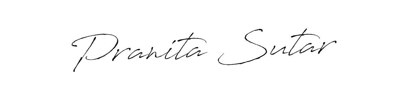if you are searching for the best signature style for your name Pranita Sutar. so please give up your signature search. here we have designed multiple signature styles  using Antro_Vectra. Pranita Sutar signature style 6 images and pictures png