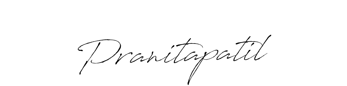Design your own signature with our free online signature maker. With this signature software, you can create a handwritten (Antro_Vectra) signature for name Pranitapatil. Pranitapatil signature style 6 images and pictures png