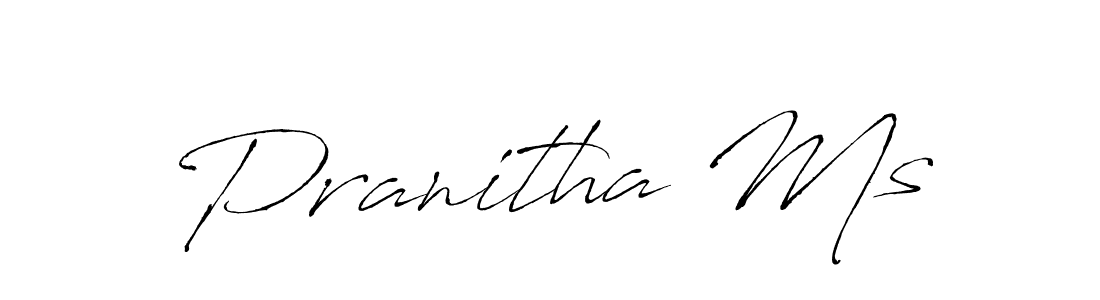 if you are searching for the best signature style for your name Pranitha Ms. so please give up your signature search. here we have designed multiple signature styles  using Antro_Vectra. Pranitha Ms signature style 6 images and pictures png