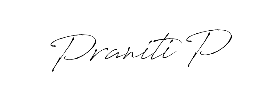 Also we have Praniti P name is the best signature style. Create professional handwritten signature collection using Antro_Vectra autograph style. Praniti P signature style 6 images and pictures png