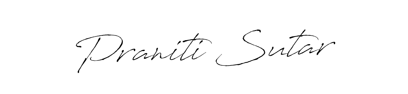 Use a signature maker to create a handwritten signature online. With this signature software, you can design (Antro_Vectra) your own signature for name Praniti Sutar. Praniti Sutar signature style 6 images and pictures png