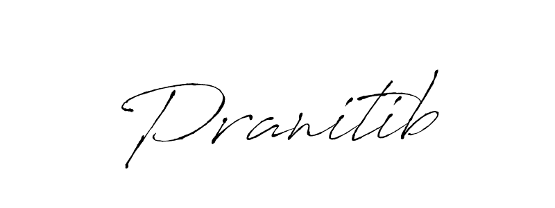 Pranitib stylish signature style. Best Handwritten Sign (Antro_Vectra) for my name. Handwritten Signature Collection Ideas for my name Pranitib. Pranitib signature style 6 images and pictures png