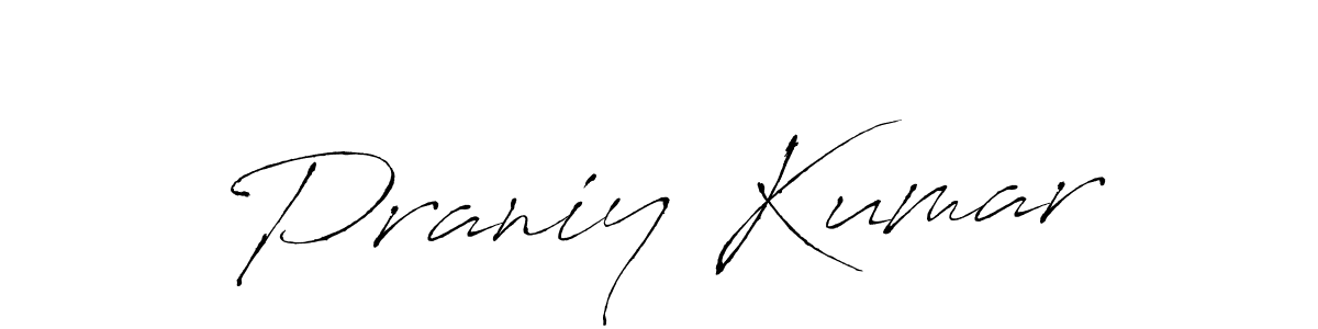 The best way (Antro_Vectra) to make a short signature is to pick only two or three words in your name. The name Praniy Kumar include a total of six letters. For converting this name. Praniy Kumar signature style 6 images and pictures png