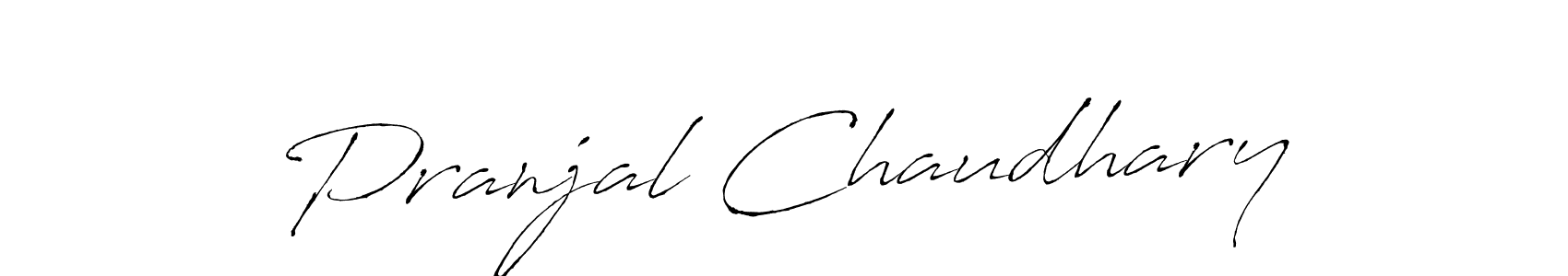 Antro_Vectra is a professional signature style that is perfect for those who want to add a touch of class to their signature. It is also a great choice for those who want to make their signature more unique. Get Pranjal Chaudhary name to fancy signature for free. Pranjal Chaudhary signature style 6 images and pictures png