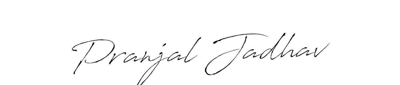 Make a beautiful signature design for name Pranjal Jadhav. Use this online signature maker to create a handwritten signature for free. Pranjal Jadhav signature style 6 images and pictures png