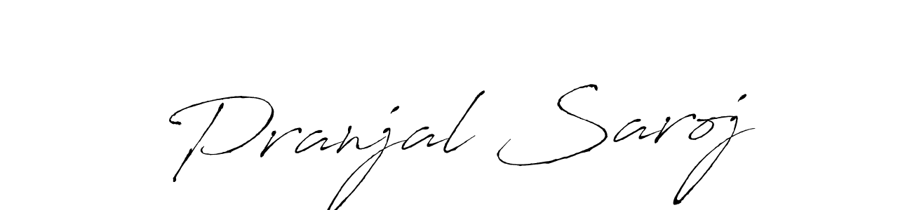 Make a short Pranjal Saroj signature style. Manage your documents anywhere anytime using Antro_Vectra. Create and add eSignatures, submit forms, share and send files easily. Pranjal Saroj signature style 6 images and pictures png