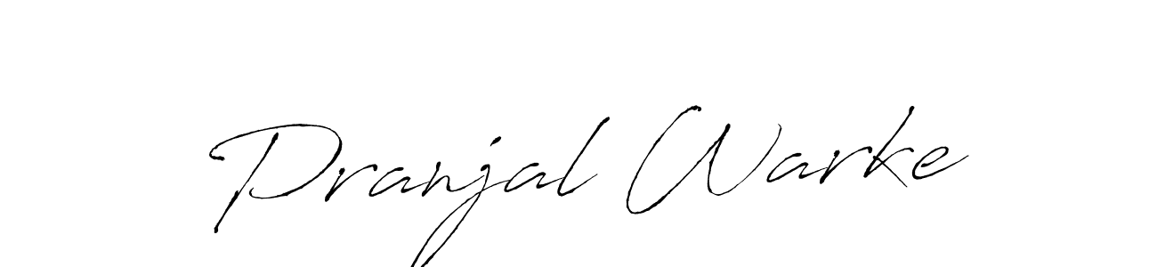 The best way (Antro_Vectra) to make a short signature is to pick only two or three words in your name. The name Pranjal Warke include a total of six letters. For converting this name. Pranjal Warke signature style 6 images and pictures png