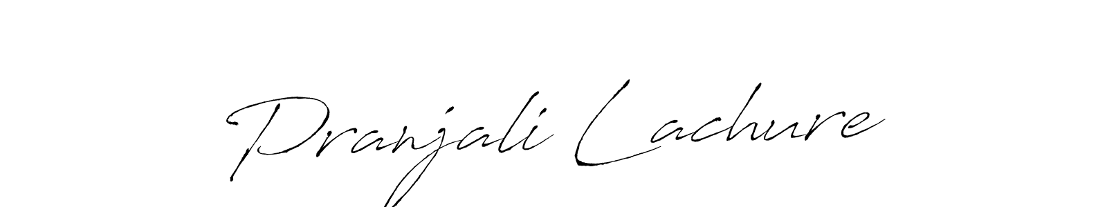 It looks lik you need a new signature style for name Pranjali Lachure. Design unique handwritten (Antro_Vectra) signature with our free signature maker in just a few clicks. Pranjali Lachure signature style 6 images and pictures png