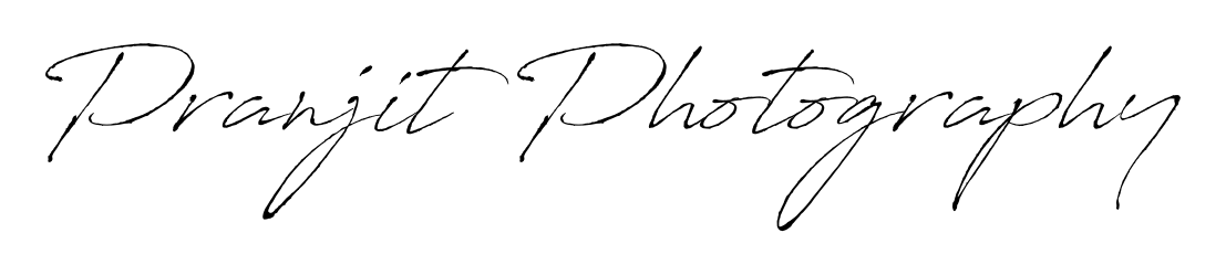 The Antro_Vectra typeface gives name Pranjit Photography a refined look. Suitable for certificates, diplomas, and official verification. Pranjit Photography signature style 6 images and pictures png