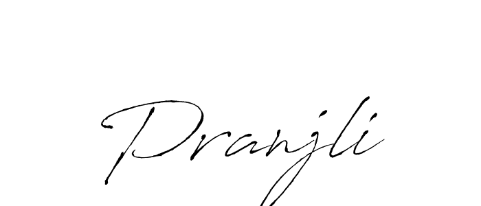 Also we have Pranjli name is the best signature style. Create professional handwritten signature collection using Antro_Vectra autograph style. Pranjli signature style 6 images and pictures png