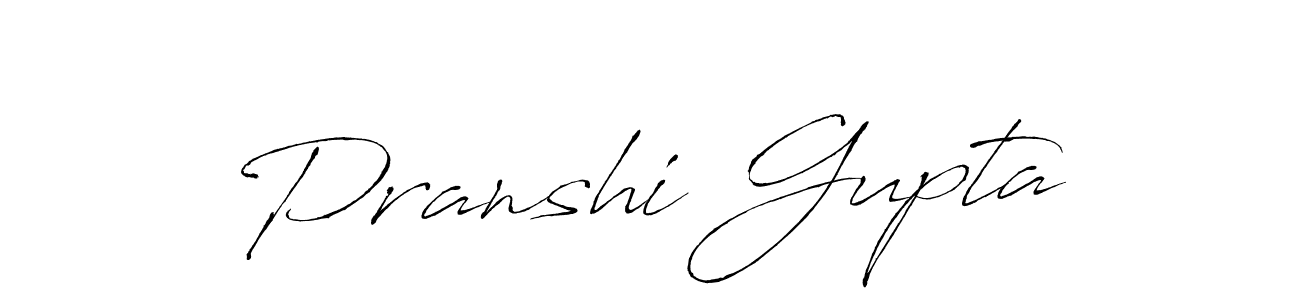 The best way (Antro_Vectra) to make a short signature is to pick only two or three words in your name. The name Pranshi Gupta include a total of six letters. For converting this name. Pranshi Gupta signature style 6 images and pictures png