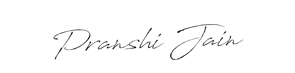 You should practise on your own different ways (Antro_Vectra) to write your name (Pranshi Jain) in signature. don't let someone else do it for you. Pranshi Jain signature style 6 images and pictures png