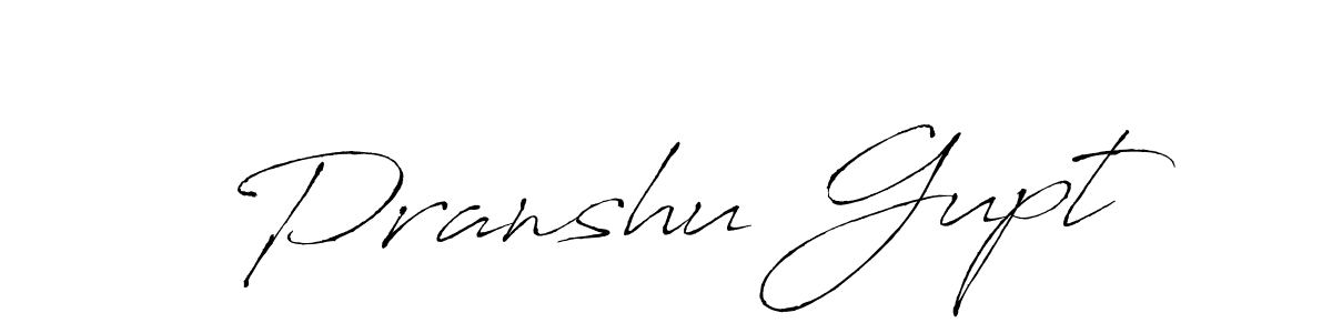 You should practise on your own different ways (Antro_Vectra) to write your name (Pranshu Gupt) in signature. don't let someone else do it for you. Pranshu Gupt signature style 6 images and pictures png