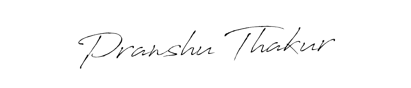 Once you've used our free online signature maker to create your best signature Antro_Vectra style, it's time to enjoy all of the benefits that Pranshu Thakur name signing documents. Pranshu Thakur signature style 6 images and pictures png
