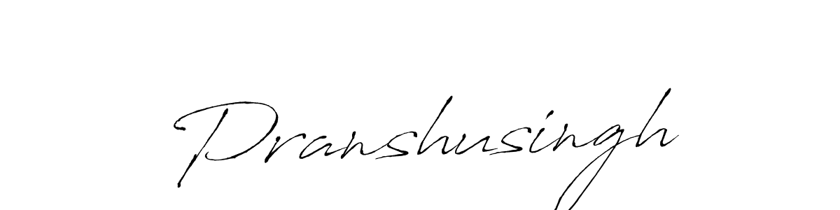 You should practise on your own different ways (Antro_Vectra) to write your name (Pranshusingh) in signature. don't let someone else do it for you. Pranshusingh signature style 6 images and pictures png