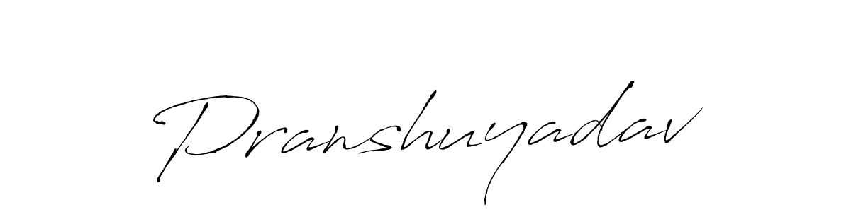 Also You can easily find your signature by using the search form. We will create Pranshuyadav name handwritten signature images for you free of cost using Antro_Vectra sign style. Pranshuyadav signature style 6 images and pictures png