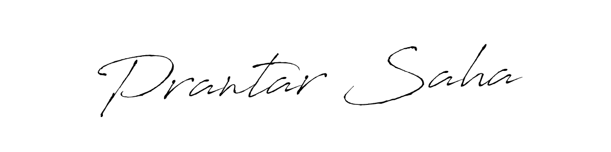 Also we have Prantar Saha name is the best signature style. Create professional handwritten signature collection using Antro_Vectra autograph style. Prantar Saha signature style 6 images and pictures png