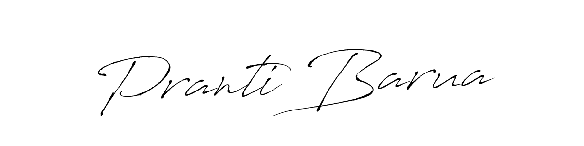Create a beautiful signature design for name Pranti Barua. With this signature (Antro_Vectra) fonts, you can make a handwritten signature for free. Pranti Barua signature style 6 images and pictures png