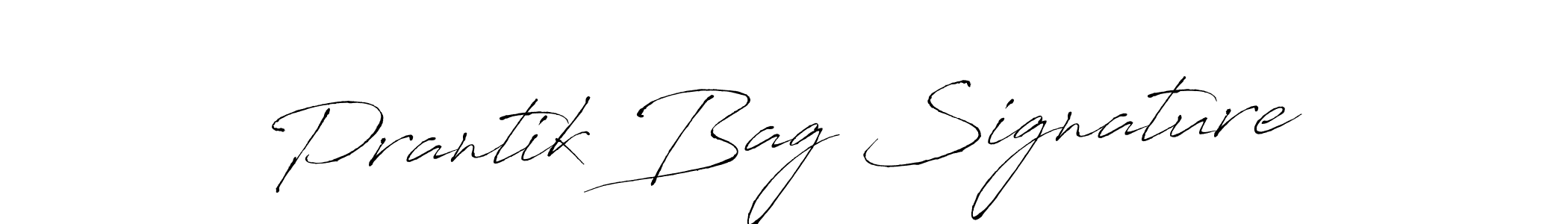 Similarly Antro_Vectra is the best handwritten signature design. Signature creator online .You can use it as an online autograph creator for name Prantik Bag Signature. Prantik Bag Signature signature style 6 images and pictures png