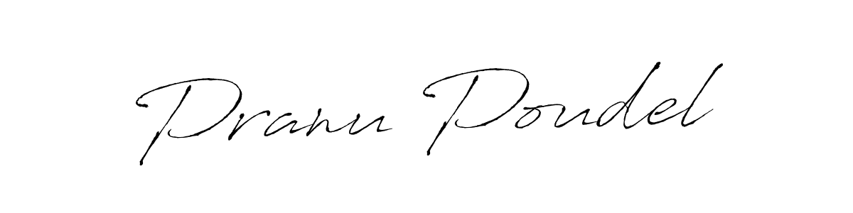 Also You can easily find your signature by using the search form. We will create Pranu Poudel name handwritten signature images for you free of cost using Antro_Vectra sign style. Pranu Poudel signature style 6 images and pictures png