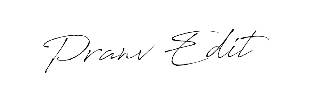 Design your own signature with our free online signature maker. With this signature software, you can create a handwritten (Antro_Vectra) signature for name Pranv Edit. Pranv Edit signature style 6 images and pictures png