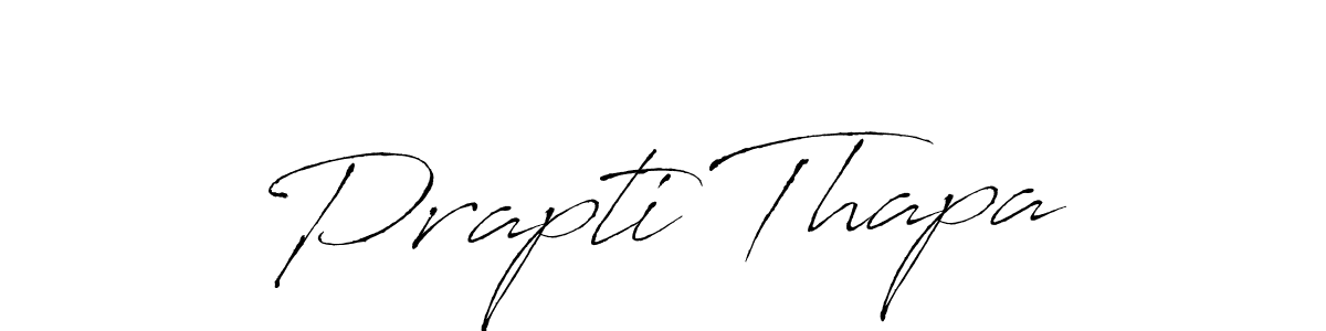 Prapti Thapa stylish signature style. Best Handwritten Sign (Antro_Vectra) for my name. Handwritten Signature Collection Ideas for my name Prapti Thapa. Prapti Thapa signature style 6 images and pictures png