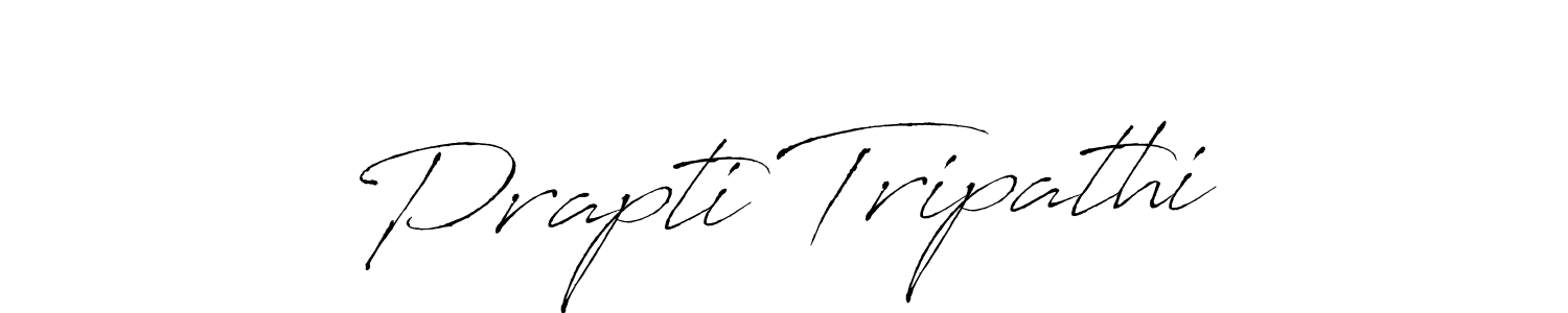 Prapti Tripathi stylish signature style. Best Handwritten Sign (Antro_Vectra) for my name. Handwritten Signature Collection Ideas for my name Prapti Tripathi. Prapti Tripathi signature style 6 images and pictures png