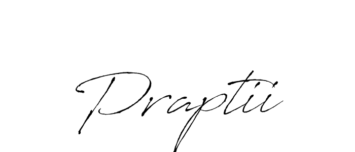 Create a beautiful signature design for name Praptii. With this signature (Antro_Vectra) fonts, you can make a handwritten signature for free. Praptii signature style 6 images and pictures png