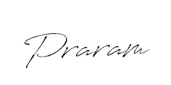 Use a signature maker to create a handwritten signature online. With this signature software, you can design (Antro_Vectra) your own signature for name Praram. Praram signature style 6 images and pictures png