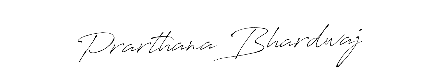 Create a beautiful signature design for name Prarthana Bhardwaj. With this signature (Antro_Vectra) fonts, you can make a handwritten signature for free. Prarthana Bhardwaj signature style 6 images and pictures png