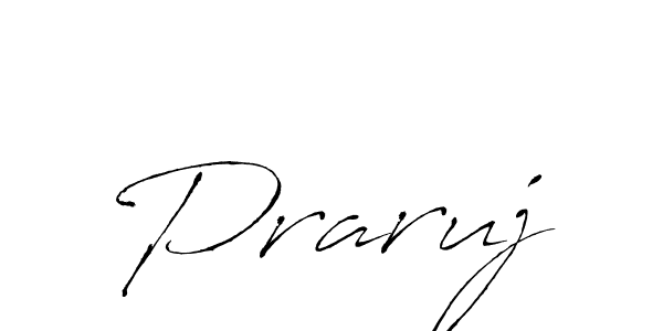 Create a beautiful signature design for name Praruj. With this signature (Antro_Vectra) fonts, you can make a handwritten signature for free. Praruj signature style 6 images and pictures png