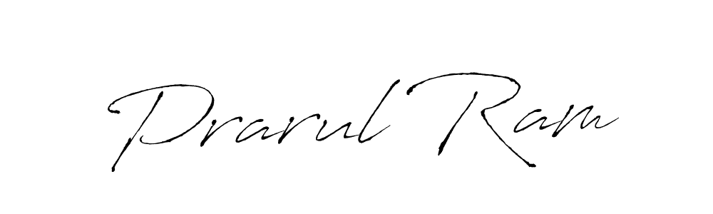 Similarly Antro_Vectra is the best handwritten signature design. Signature creator online .You can use it as an online autograph creator for name Prarul Ram. Prarul Ram signature style 6 images and pictures png