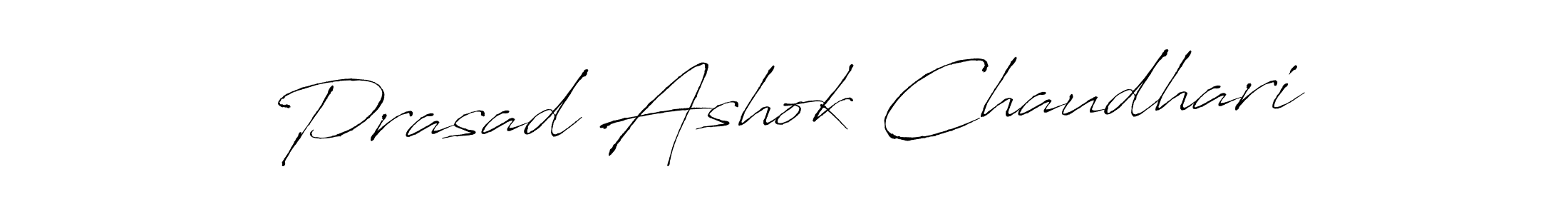 Also we have Prasad Ashok Chaudhari name is the best signature style. Create professional handwritten signature collection using Antro_Vectra autograph style. Prasad Ashok Chaudhari signature style 6 images and pictures png