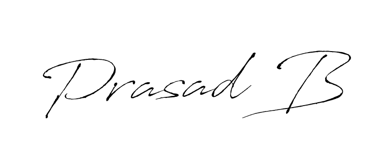 Design your own signature with our free online signature maker. With this signature software, you can create a handwritten (Antro_Vectra) signature for name Prasad B. Prasad B signature style 6 images and pictures png