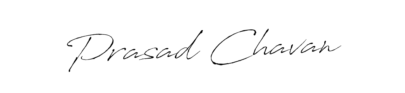 Make a beautiful signature design for name Prasad Chavan. With this signature (Antro_Vectra) style, you can create a handwritten signature for free. Prasad Chavan signature style 6 images and pictures png